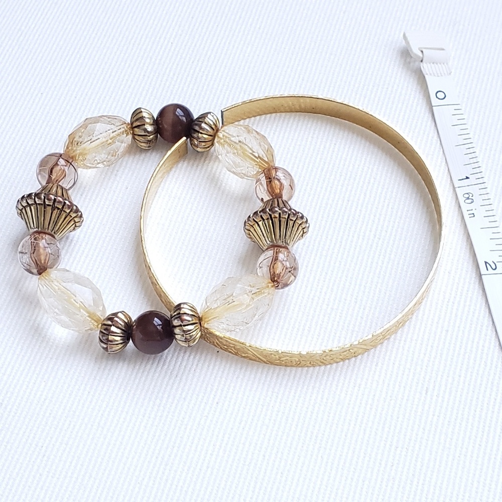 Gold Bracelet Set (2)